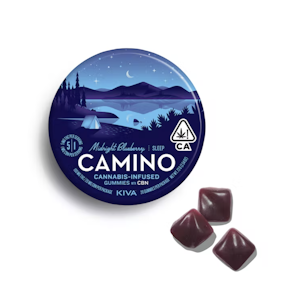 Camino - Midnight Blueberry 5:1 THC:CBN | 120mg Gummies | Camino