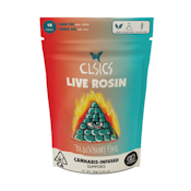 CLSICS - (H) Blackberry Fire Live Rosin Infused Gummies 10 Pack (100mg)
