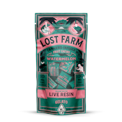 Lost Farm - Watermelon (Gelato) Live Resin Chews 100mg