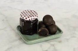 Cherry Dark Chocolate Truffles - 100mg - Grumpy's 