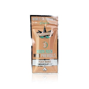 PRESIDENTIAL - PRESIDENTIAL - Infused Preroll - Peach Mango - Mini Moon Rock Joints - 3-Pack - 1.5G