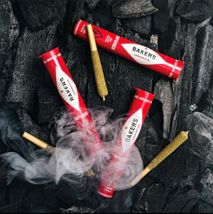 Baker's - Baker's Peach Ozz Infused Preroll 1g