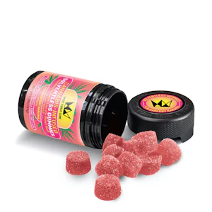 West Coast Cure - 100mg Strawberry Banana Hash Gummies (10mg - 10 pack) - West Coast Cure