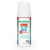 Buddies Fire and Ice 83mg Muscle Rub - Full THC