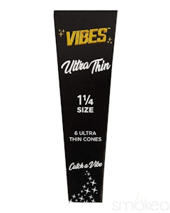 Vibes Rolling Papers - Vibes Ultra Thin 1 1/4 Cones