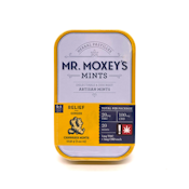 Mr. Moxey's Mints | Relief Ginger CBD 5:5:1 Mints | 20ct