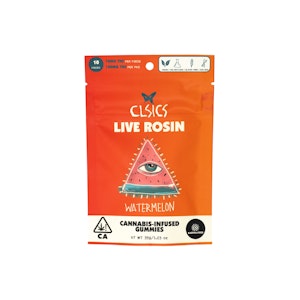 CLSICS - CLSICS Watermelon Haze Live Rosin Gummies 100mg