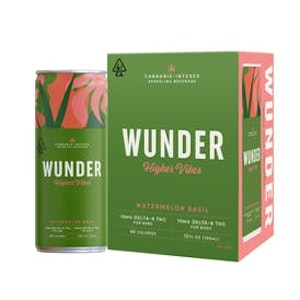 WUNDER - Watermelon Basil Higher Vibes 4pk - 12 0z