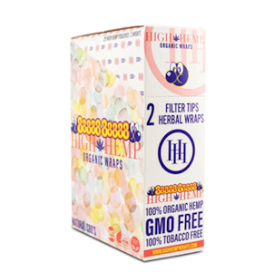 LA King - Hubba Bubba High Hemp Organic Wrap 2pk