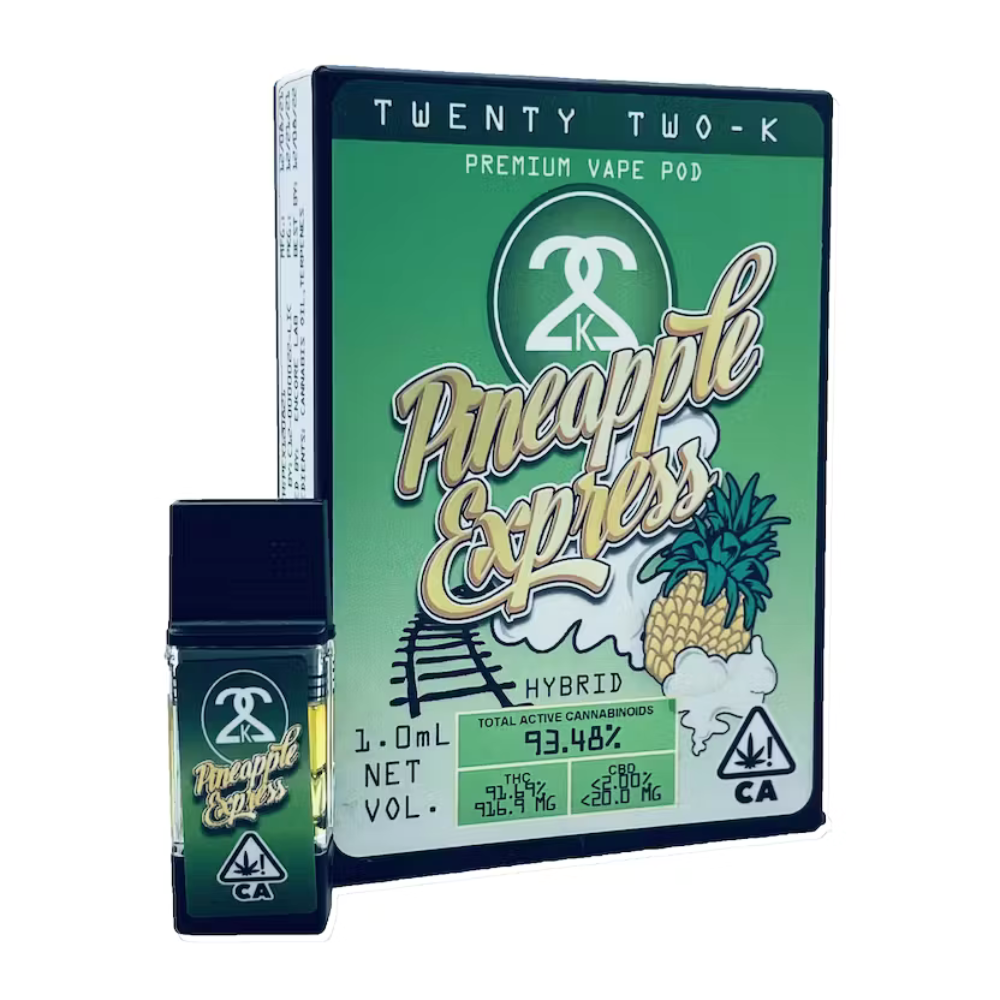 twenty vap 22K 1g Pod Vape 22k - Master Kush — Kosher Kush main image 0