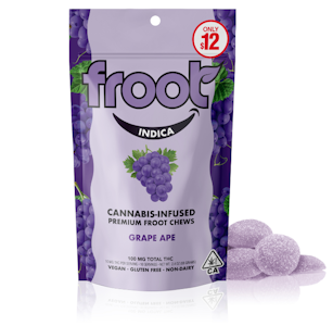 Froot - Grape Ape (I) | 100mg Gummies | Froot