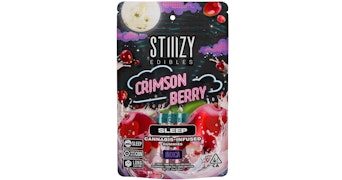 Stiiizy - Crimson Berry 2:1 THC:CBN Gummies - 150mg