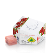 Wyld | Strawberry Gummies | CBD + Hybrid Enhanced | DOH | 200mg CBD : 20mg THC