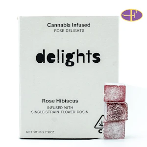 ROSE DELIGHTS - Rose Hibiscus x Super Lemon Mac Rosin Delights