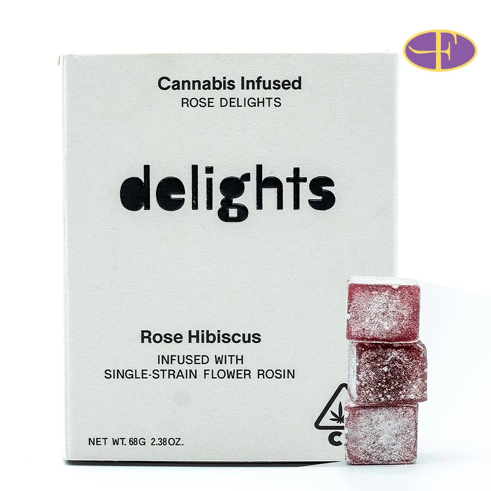 Rose Delights - Rose Hibiscus x Super Lemon Mac Rosin Delights Main Image