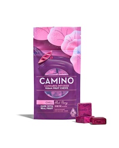 Camino - Camino Black Cherry Chill Vegan Fruit Chews 100mg