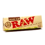 Raw Organic 1 1/4" Rolling Papers $4