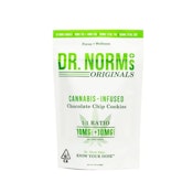 Dr. Norm's 1:1 Focus Wellness Chocolate Chip Cookies 100mg ( 10pk )