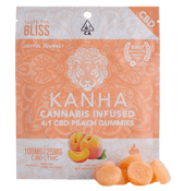 4:1 CBD Peach Gummies - Kanha