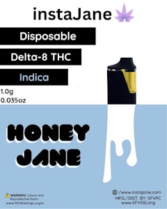 Instajane - Honey Jane Disp./Delta 8/King Louis/1g/(H)