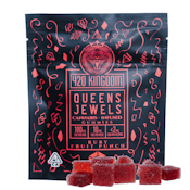 Queens Jewels - Ruby Fruit Punch - 100mg Gummies - 420K