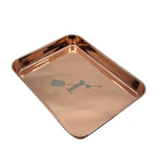 Rose Gold Rolling Tray 