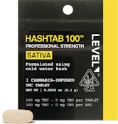 LEVEL - HASHTAB 100MG - 1PC - Sativa