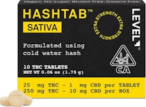 LEVEL: SATIVA HASHTAB 250MG