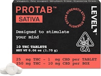 LEVEL: SATIVA PROTAB 250MG