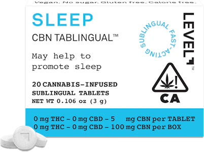 LEVEL - Level | Sleep CBN | Tablingual
