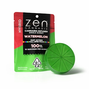 Zen - Hybrid - Watermelon | Single Gummy 100mg 