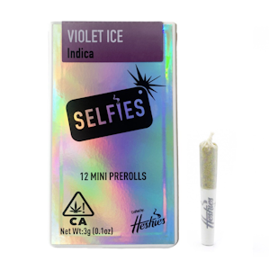 SELFIES - SELFIES | VIOLET ICE - 12PK | PREROLL | 3G