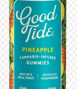 Good Tide - [Good Tide] Rosin Gummies - 100mg - Pineapple (S)