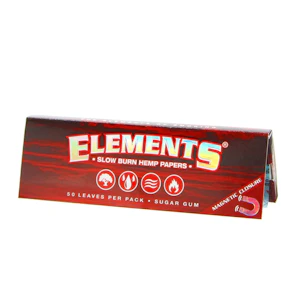 Elements - RED ROLLING PAPERS 1 1/4 - ELEMENTS
