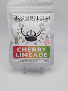 Cherry Limeade - 100mg THC Gummies - Mighty Viking