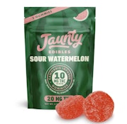 Jaunty | Gummies | Sour Watermelon | 20mg 2pk