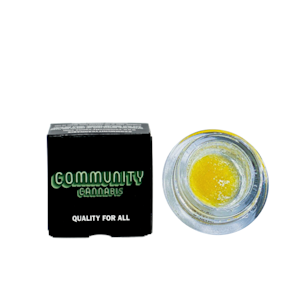 Community Extracts - 1g Biscotti Cake Cold Cure Live Rosin - Community Extracts