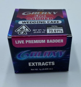 Galaxy | Premium Badder | Wedding Cake 1g