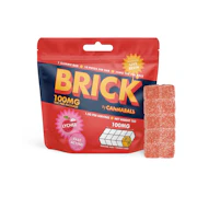 Cannabals | Lychee | Live Resin Gummy Brick | 100mg THC