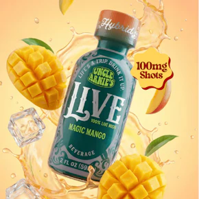 Uncle Arnie's | Live Rosin Beverage | Magic Mango | 100mg