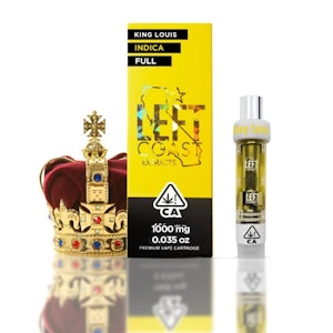LEFT COAST EXTRACTS - Left Coast Extracts - King Louis Full Spectrum Cart - 1g