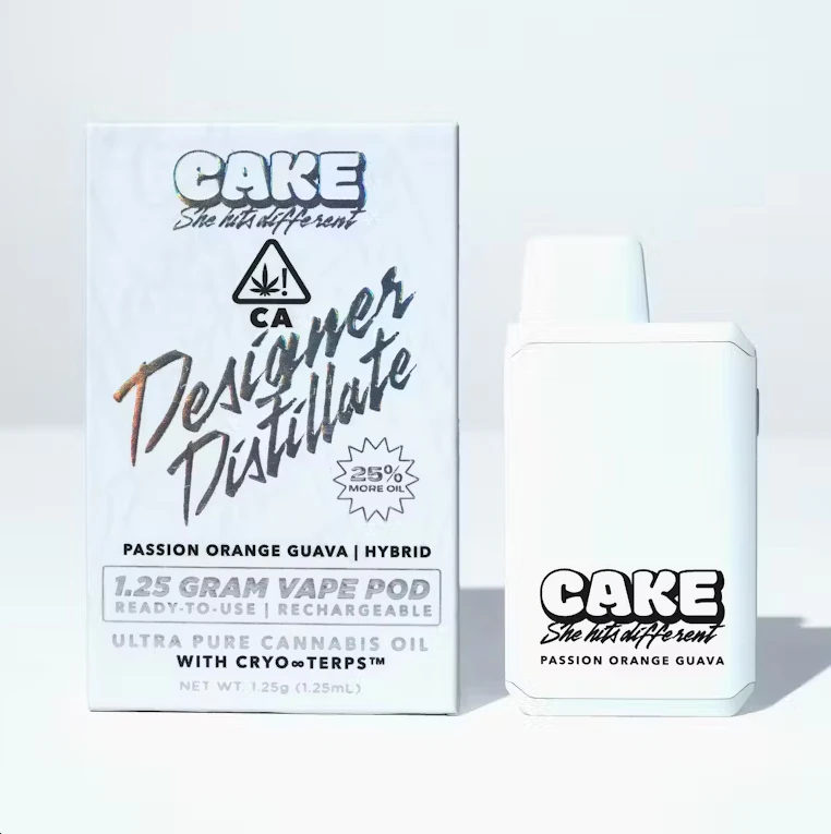 Cake - Cake Passion Orange Guava Ready To Use Vape (H) 1.25g Main Image
