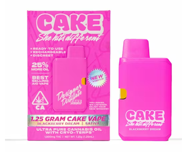 CAKE SHE HITS DIFFERENT - CAKE | Blackberry Dream | Ready-To-Use Vape | 1.25g