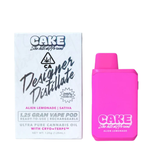 Cake - CAKE - 1.25g Distillate AIO - Pink Guava Main Image