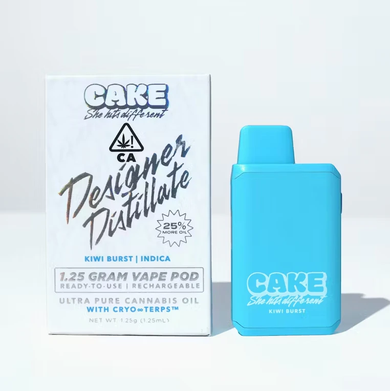 Cake - Cake Kiwi Burst Ready To Use Vape (I) 1.25g Main Image