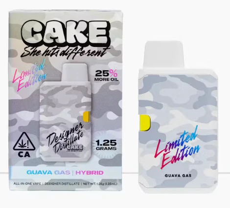 Cake - Guava Gas Camo AIO 1.25G Main Image