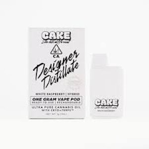Cake - CAKE - 1.25g Distillate AIO - White Raspberry