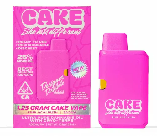 Cake - Pink Acai Kush AIO 1.25G Main Image