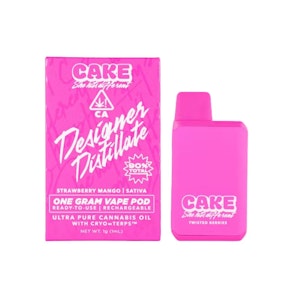CAKE SHE HITS DIFFERENT - STRAWBERRY GELATO DISPOSABLE 1.25G - CAKE