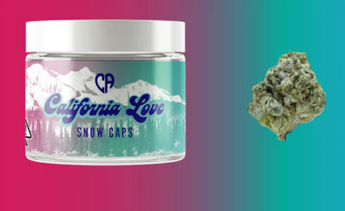 California Love - Mountain Mist | 3.5g | Snow Caps Infused Flower [ S ] THC%49.5